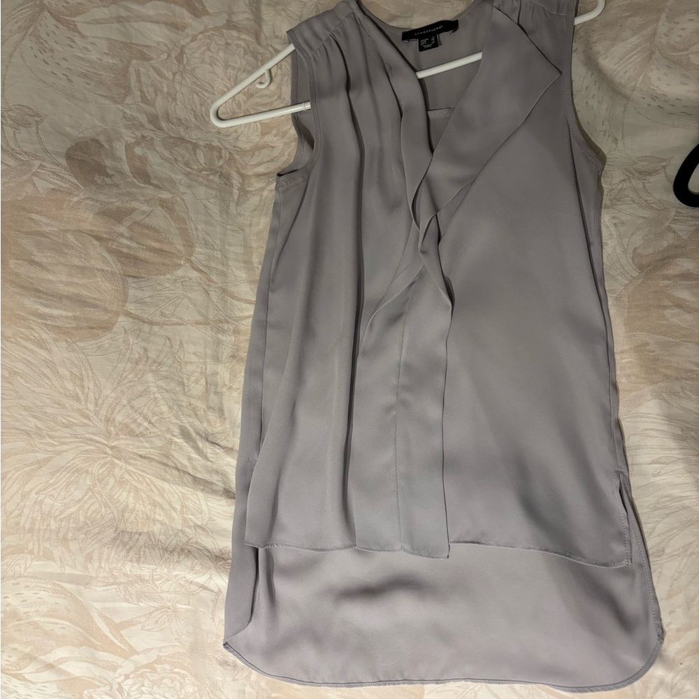 Atmosphere Light Gray Blouse